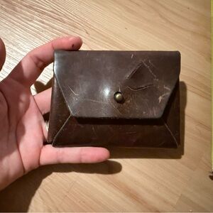 Classic Dark Brown Men's Leather Wallet